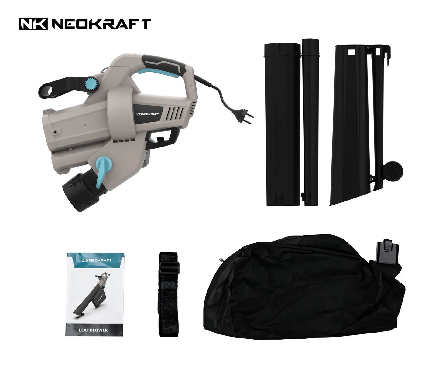 3500W Bladblazer/-zuiger 3-in-1 - incl. 40L opvangzak