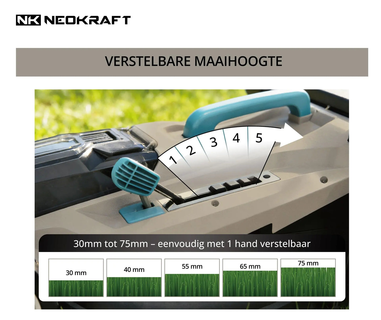 40V Accu grasmaaier 43cm - excl. accu & lader