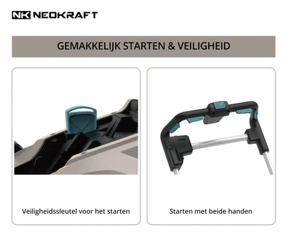40V Accu grasmaaier 43cm - excl. accu & lader