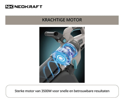 3500W Bladblazer/-zuiger 3-in-1 - incl. 40L opvangzak
