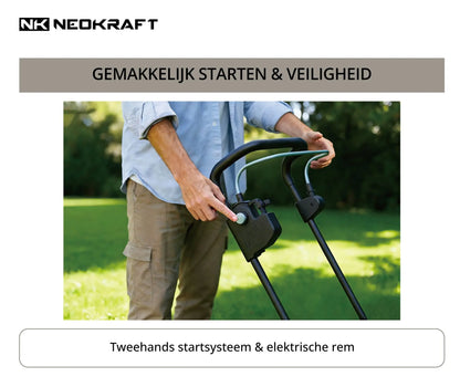 1300W Elektrische grasmaaier 33cm - incl. 30L opvangbak